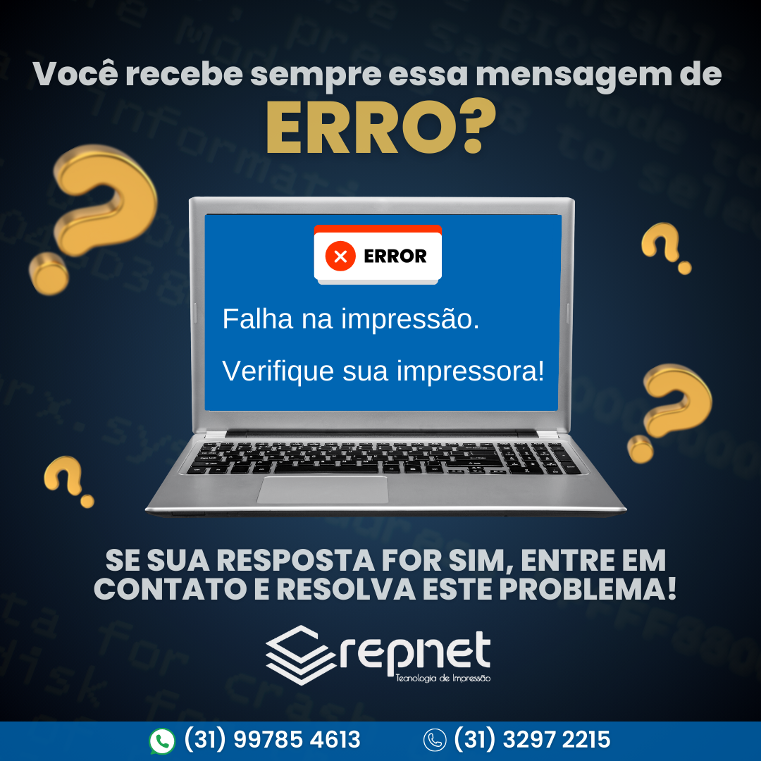 Problemas constantes na impressão? Deixe com a gente!