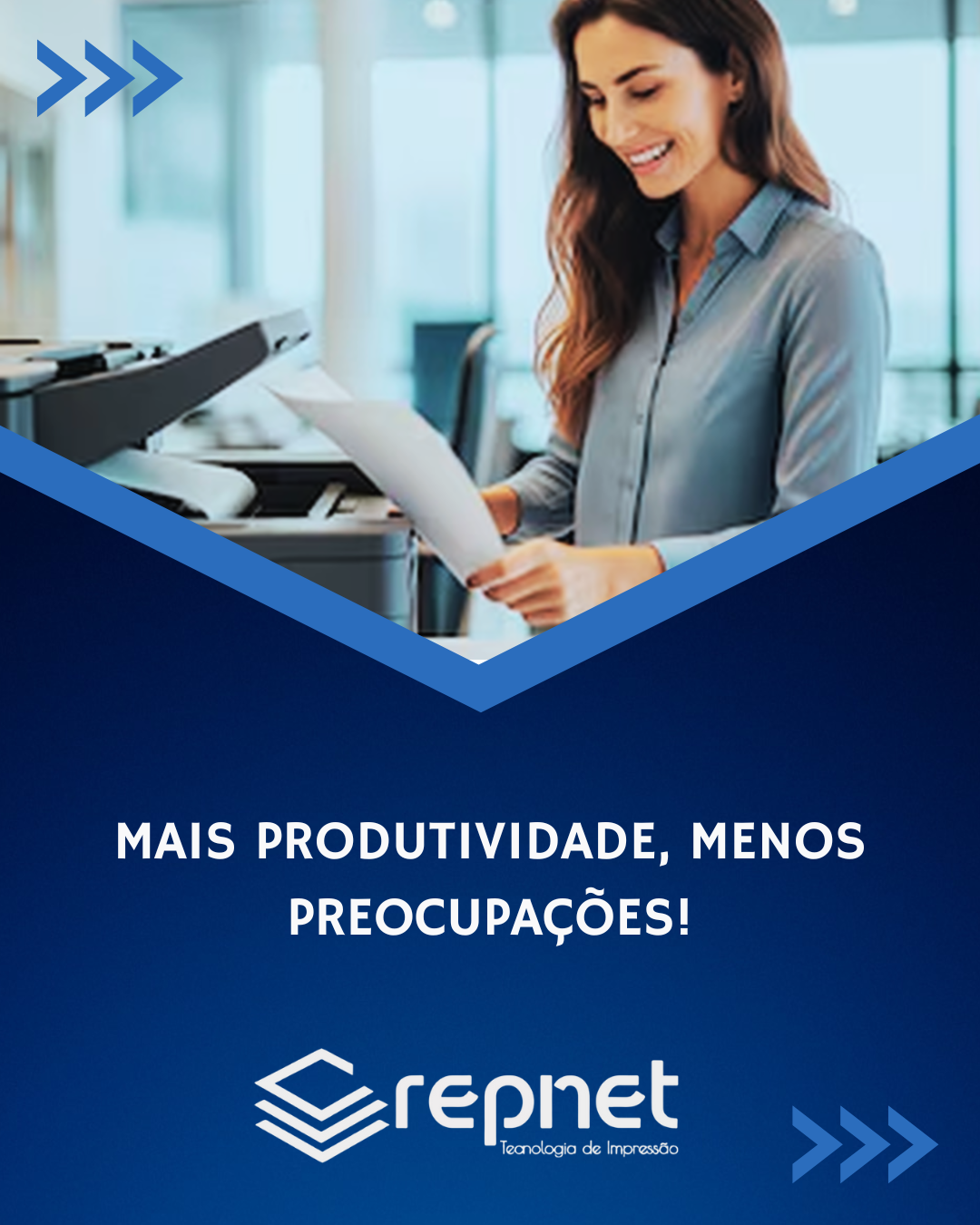 Mais produtividade, menos preocupações