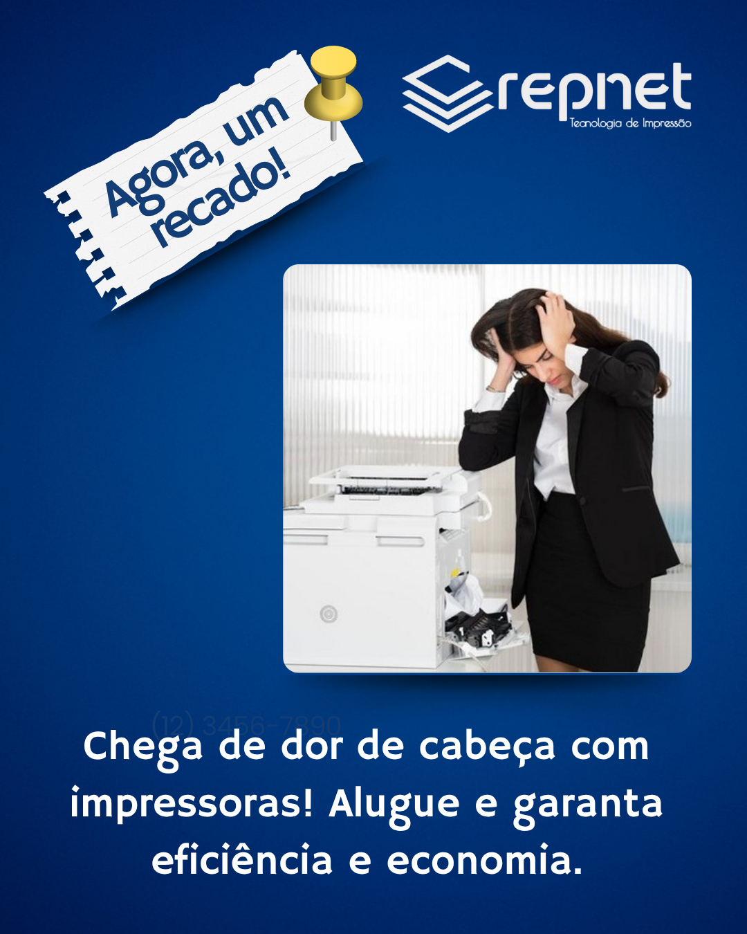 Chega de dor de cabeça com impressoras!