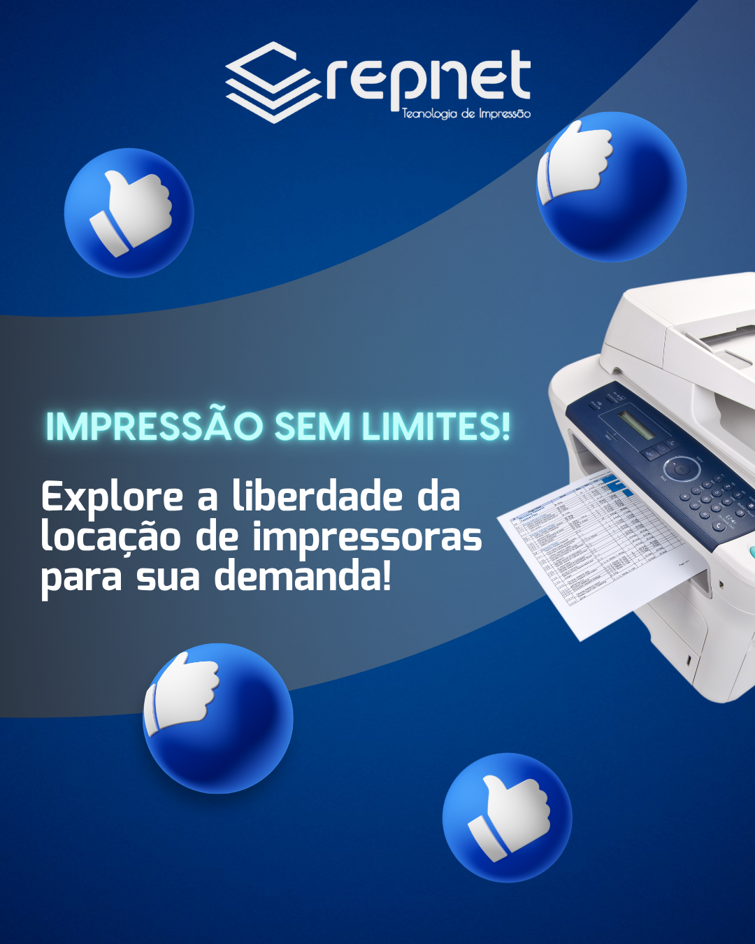 Impressão sem limites