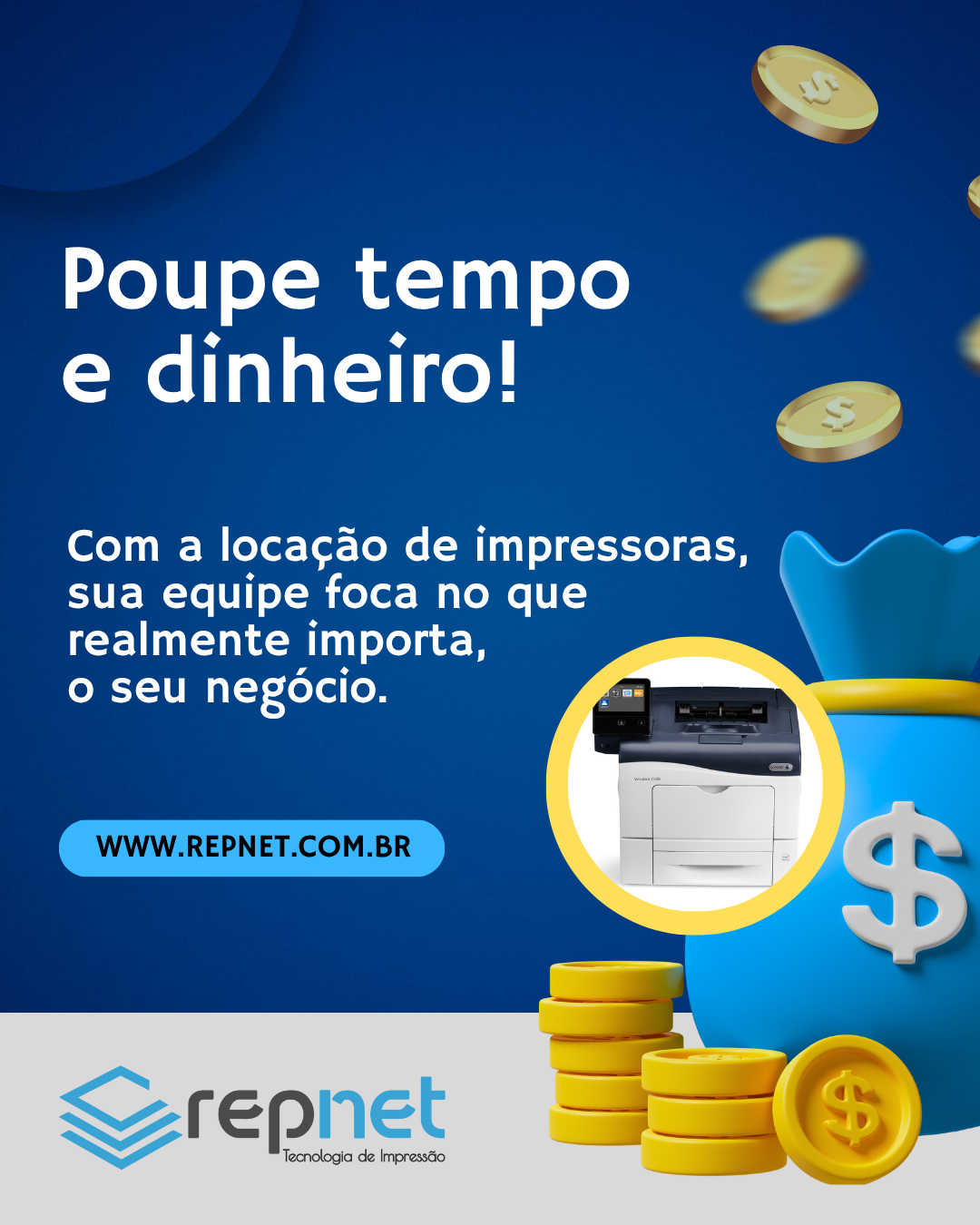 Poupe tempo e dinheiro