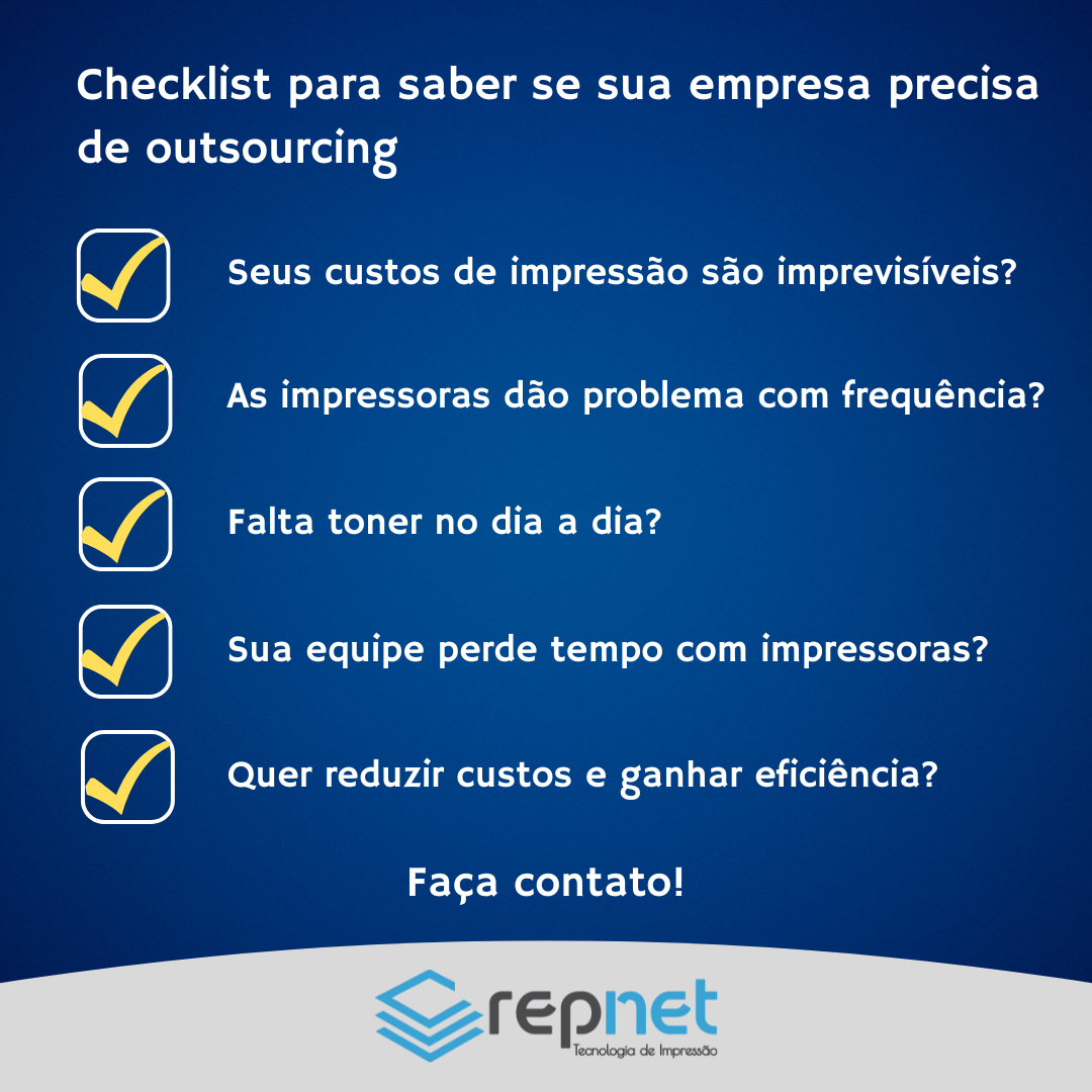 Outsourcing de impressão 