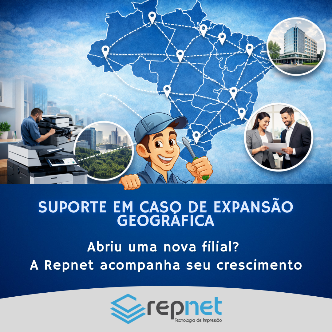 Suporte em caso de expansão geográfica 