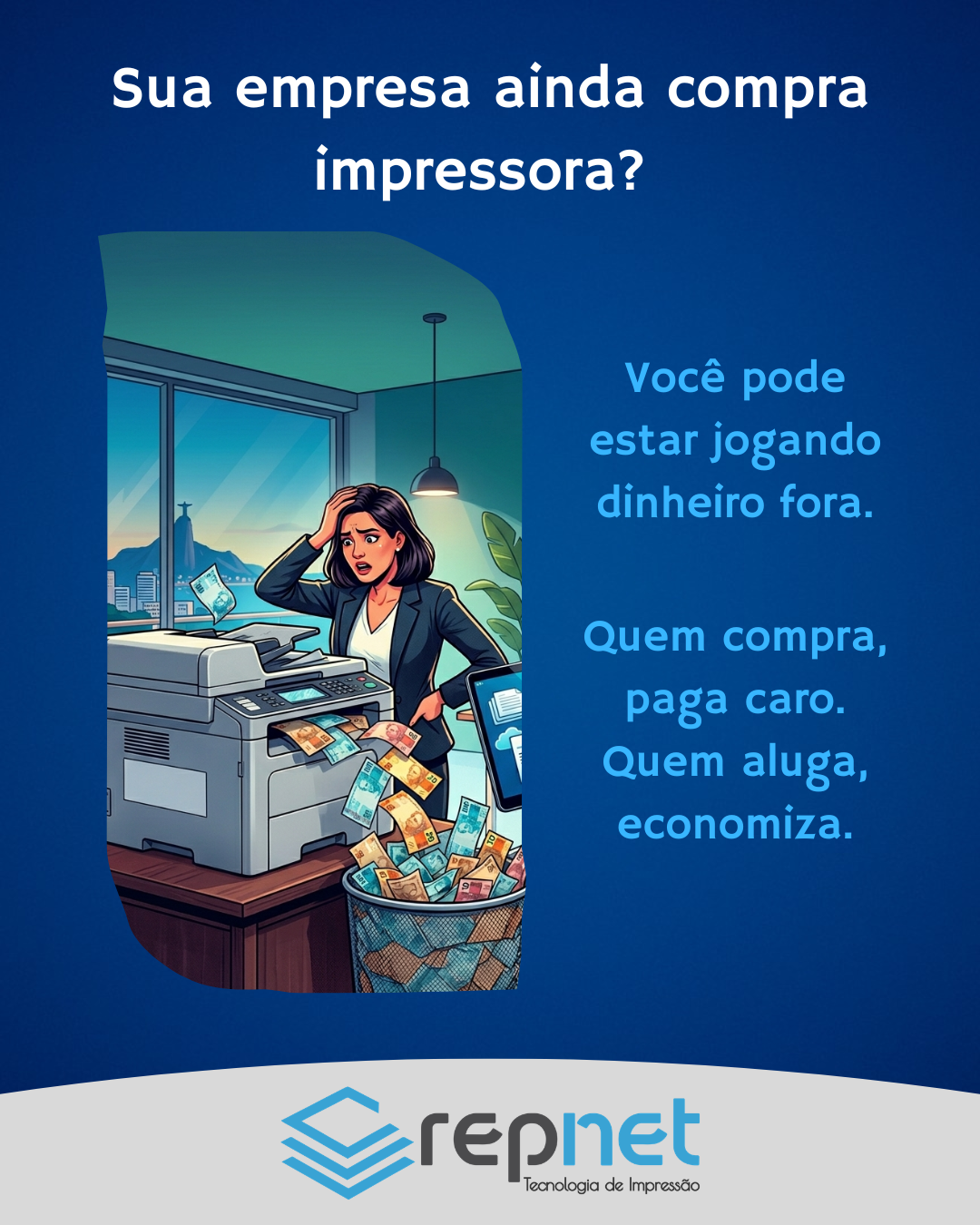 Sua empresa ainda compra impressora