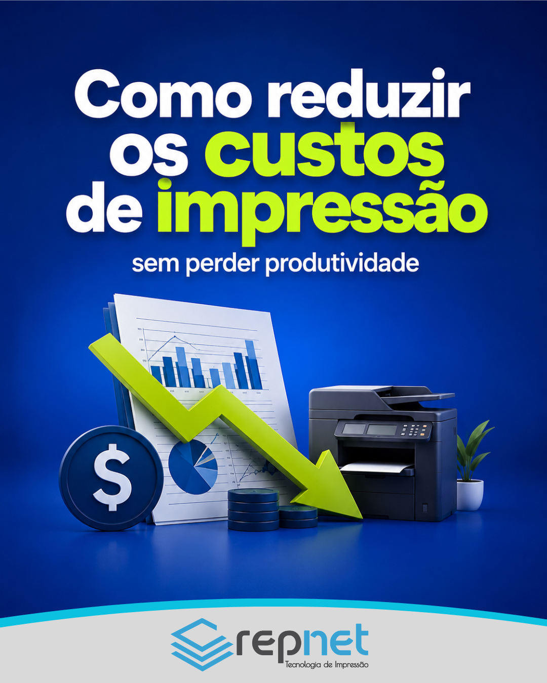 Como reduzir os custos de impressão sem perder produtividade?