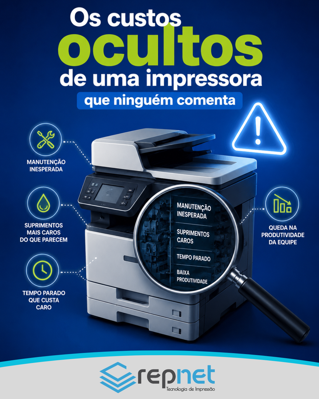 Os custos ocultos de uma impressora que ninguém comenta